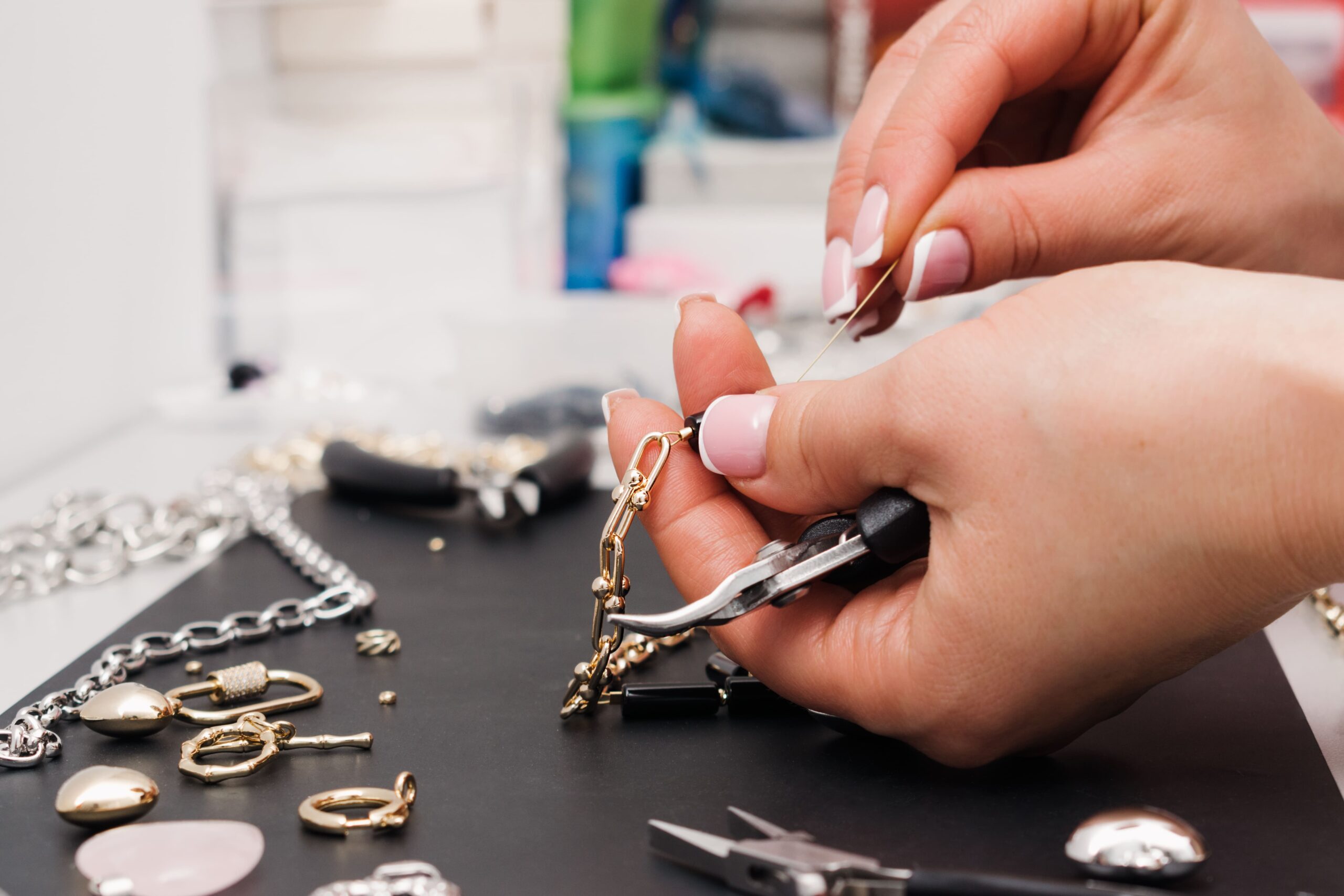 woman make handmade jewellery hands close up hobb 2025 01 09 05 36 56 utc scaled