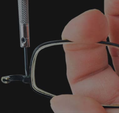 eyeglass frame mail in repair