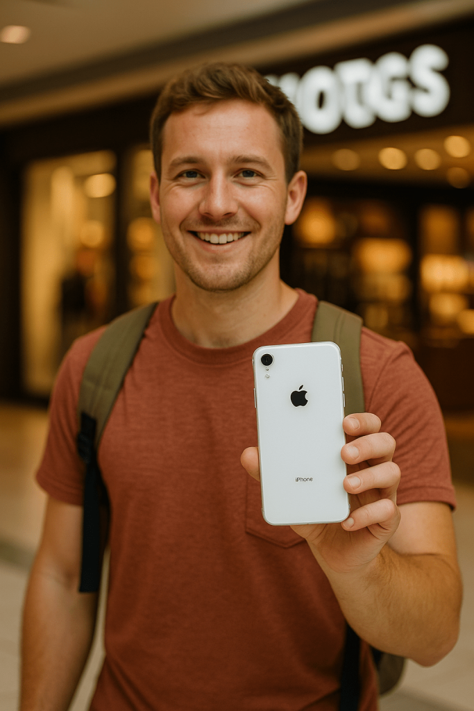 Customer after back glass repair in Bloomington MN